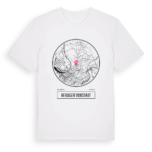 Reißiger Vorstadt t-shirt – ekologisk bomull t-shirt från Pinshirt