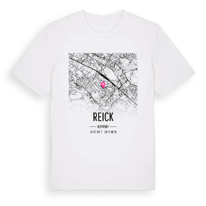 Reick karta t-shirt – ekologisk bomull t-shirt från Pinshirt