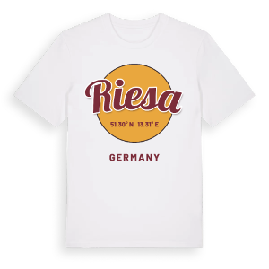 Riesa cirkel t-shirt – ekologisk bomull t-shirt från Pinshirt
