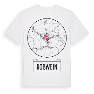 Roßwein t-shirt – ekologisk bomull t-shirt från Pinshirt