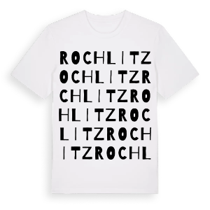 Rochlitz ordlek t-shirt – ekologisk bomull t-shirt från Pinshirt