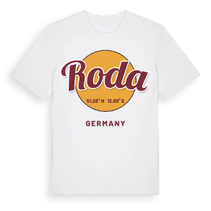 Roda cirkel t-shirt – ekologisk bomull t-shirt från Pinshirt