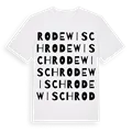 Rodewisch ordlek t-shirt