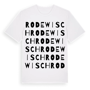 Rodewisch ordlek t-shirt – ekologisk bomull t-shirt från Pinshirt