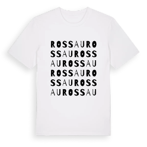 Rossau ordlek t-shirt – ekologisk bomull t-shirt från Pinshirt