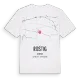 Rostig karta t-shirt