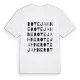 Rote Jahne ordlek t-shirt