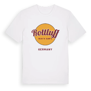Rottluff cirkel t-shirt – ekologisk bomull t-shirt från Pinshirt