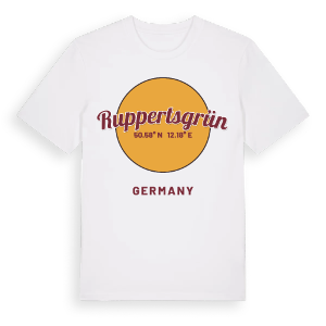 Ruppertsgrün cirkel t-shirt – ekologisk bomull t-shirt från Pinshirt