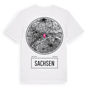 Sachsen t-shirt – ekologisk bomull t-shirt från Pinshirt