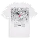 Sächsische Schweiz-Osterzgebirge karta t-shirt