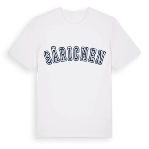 Särichen college t-shirt – ekologisk bomull t-shirt från Pinshirt
