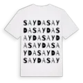 Sayda ordlek t-shirt
