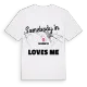 Någon i Schänitz älskar mig t-shirt
