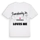 Någon i Scheibenberg älskar mig t-shirt