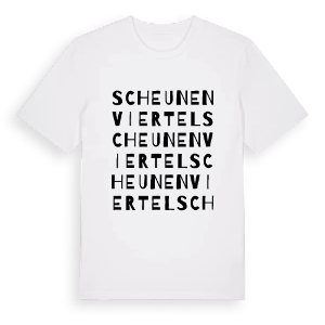 Scheunenviertel ordlek t-shirt – ekologisk bomull t-shirt från Pinshirt