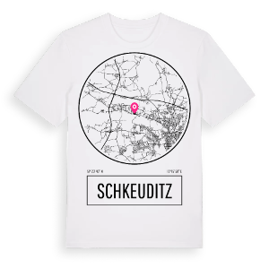Schkeuditz t-shirt – ekologisk bomull t-shirt från Pinshirt