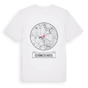 Schöneck/Vogtl. t-shirt – ekologisk bomull t-shirt från Pinshirt
