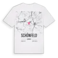 Schönfeld karta t-shirt