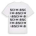 Schwan ordlek t-shirt