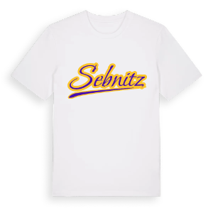 Sebnitz baseball t-shirt – ekologisk bomull t-shirt från Pinshirt