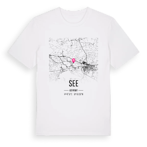 See karta t-shirt – ekologisk bomull t-shirt från Pinshirt