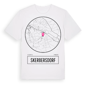 Skerbersdorf t-shirt – ekologisk bomull t-shirt från Pinshirt