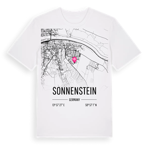 Sonnenstein karta t-shirt – ekologisk bomull t-shirt från Pinshirt