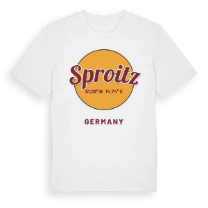 Sproitz cirkel t-shirt – ekologisk bomull t-shirt från Pinshirt