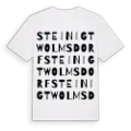 Steinigtwolmsdorf ordlek t-shirt