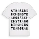 Straßgräbchen ordlek t-shirt