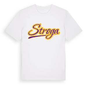 Stroga baseball t-shirt – ekologisk bomull t-shirt från Pinshirt