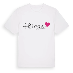 Stroga hjärta t-shirt – ekologisk bomull t-shirt från Pinshirt