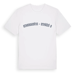 Strohschütz - Stróžišćo college t-shirt – ekologisk bomull t-shirt från Pinshirt