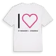 Jag älskar Strohschütz - Stróžišćo t-shirt stort tryck