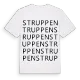 Struppen ordlek t-shirt