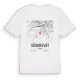 Südvorstadt karta t-shirt