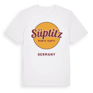 Süptitz cirkel t-shirt – ekologisk bomull t-shirt från Pinshirt