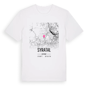 Syratal karta t-shirt – ekologisk bomull t-shirt från Pinshirt