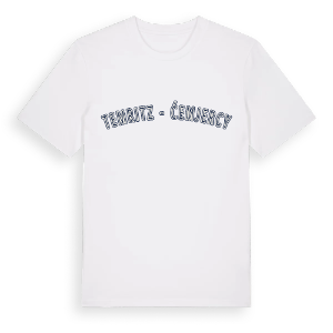 Temritz - Ćemjercy college t-shirt – ekologisk bomull t-shirt från Pinshirt