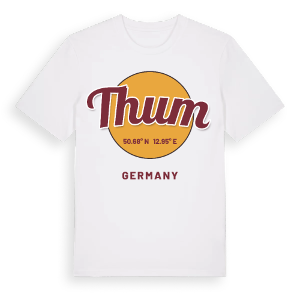 Thum cirkel t-shirt – ekologisk bomull t-shirt från Pinshirt