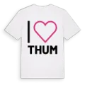 Jag älskar Thum t-shirt stort tryck
