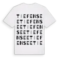 Tiefensee ordlek t-shirt