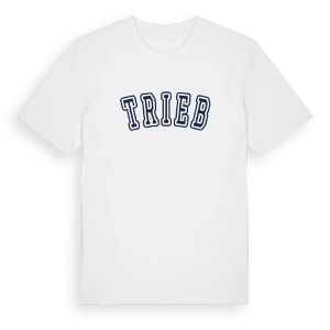 Trieb college t-shirt – ekologisk bomull t-shirt från Pinshirt