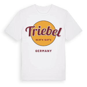 Triebel cirkel t-shirt – ekologisk bomull t-shirt från Pinshirt