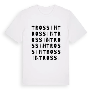 Trossin ordlek t-shirt – ekologisk bomull t-shirt från Pinshirt