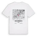 Vogtlandkreis karta t-shirt