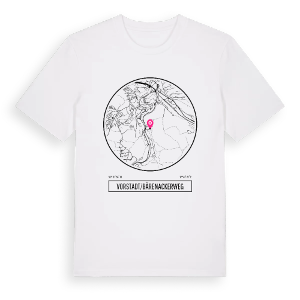 Vorstadt/Bärenackerweg t-shirt – ekologisk bomull t-shirt från Pinshirt