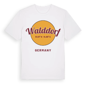 Walddorf cirkel t-shirt – ekologisk bomull t-shirt från Pinshirt