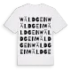Wäldgen ordlek t-shirt